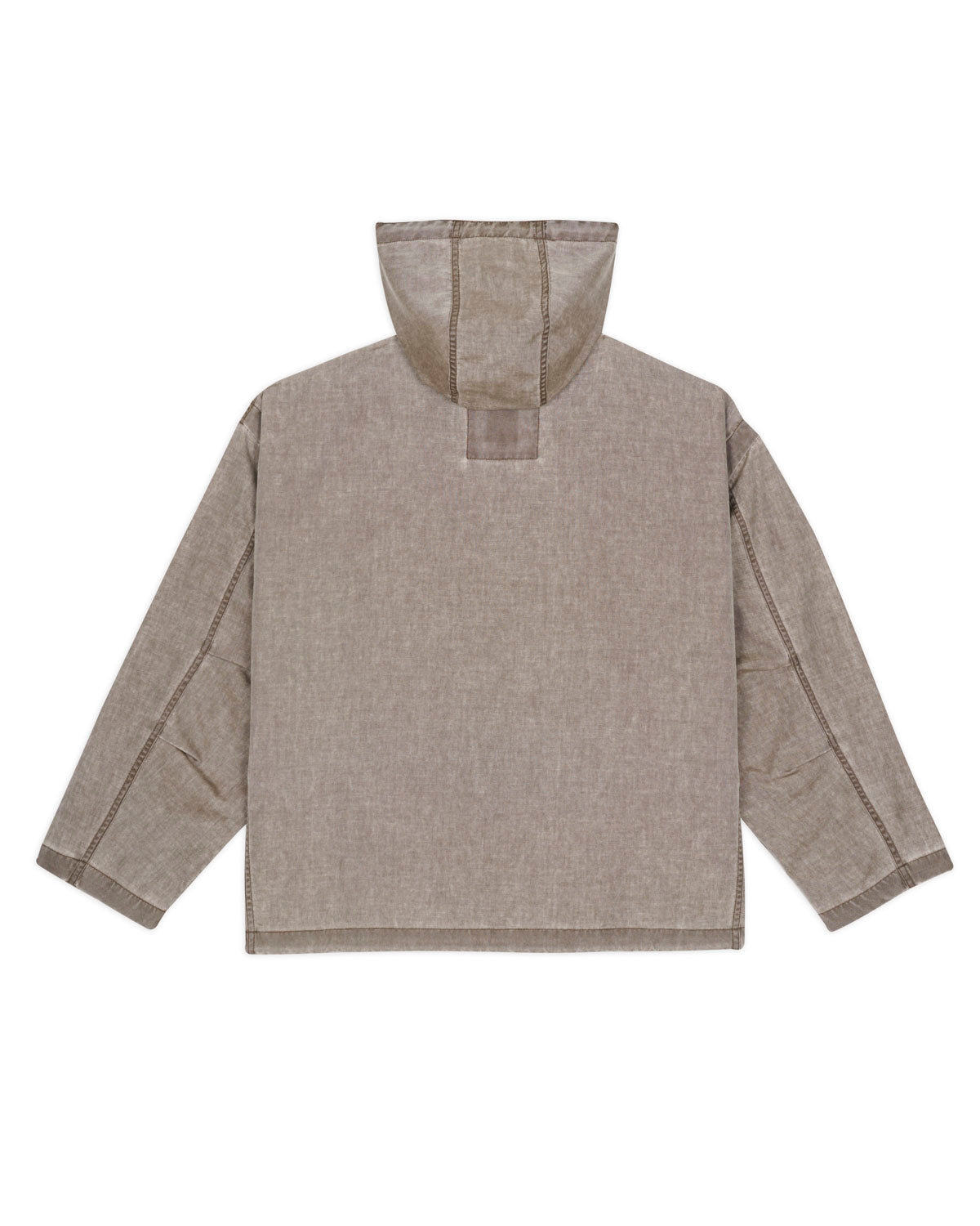 Washed Ripstop Toggle Jacket - Brown – Brain Dead