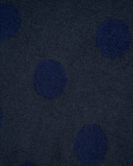 Teddy Fur Dot Knit Sweater - Navy 3