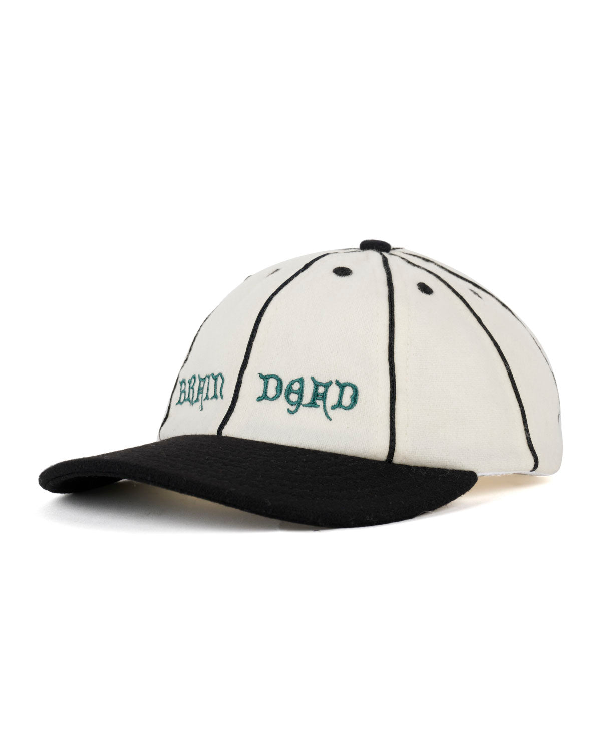 帽子 BRAIN DEAD WOOL FLANNEL 8 PANEL HAT Wool Flannel 8 Panel Hat - Natural – Brain Dead