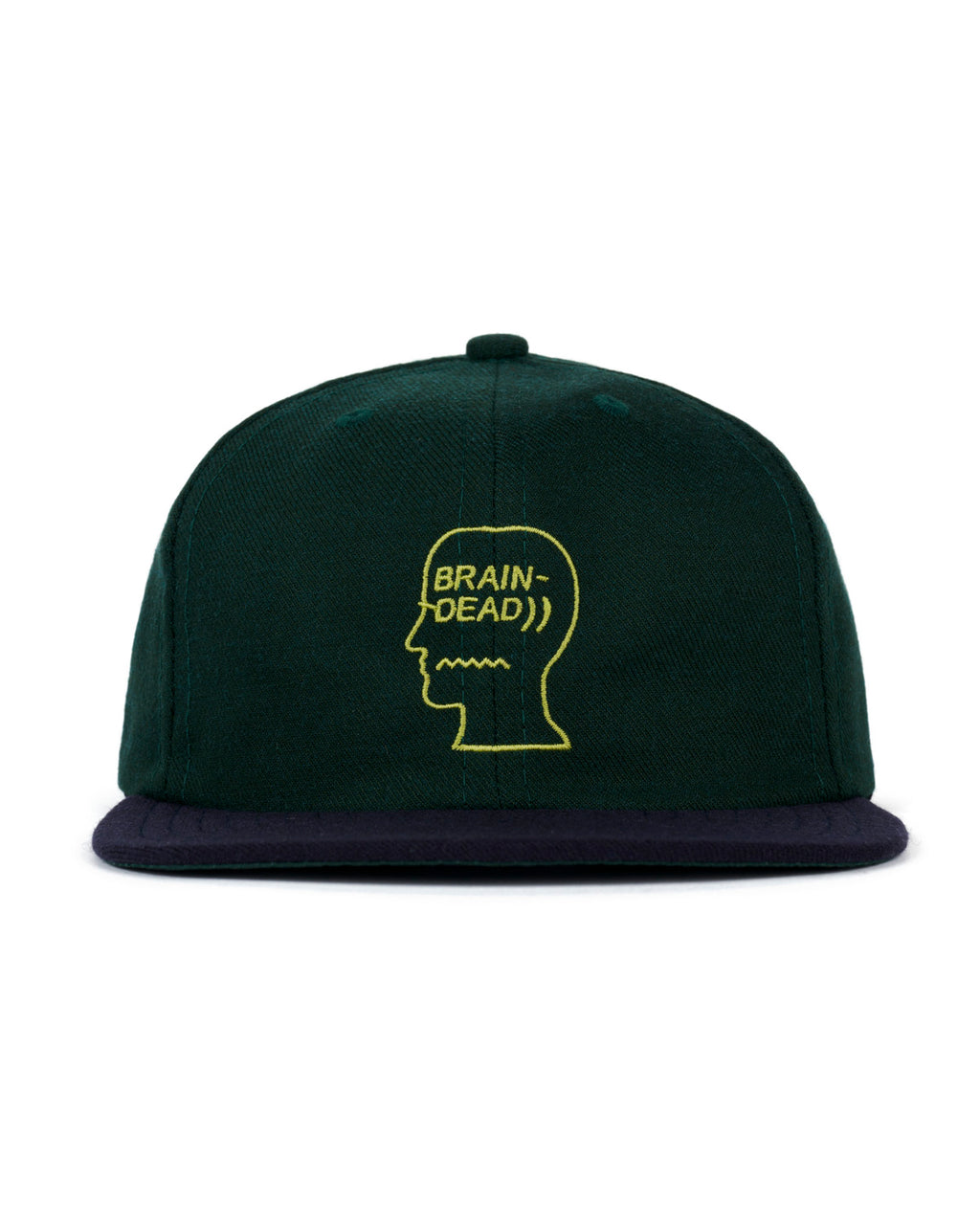 Wool Logohead Hat - Dark Green