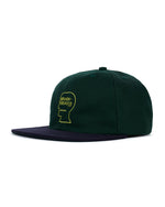 Wool Logohead Hat - Dark Green 3