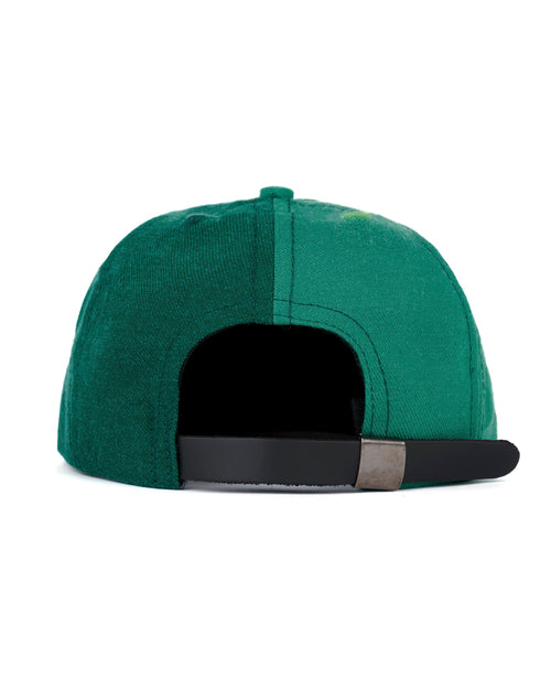 Wool Logohead Split Hat - Green 2