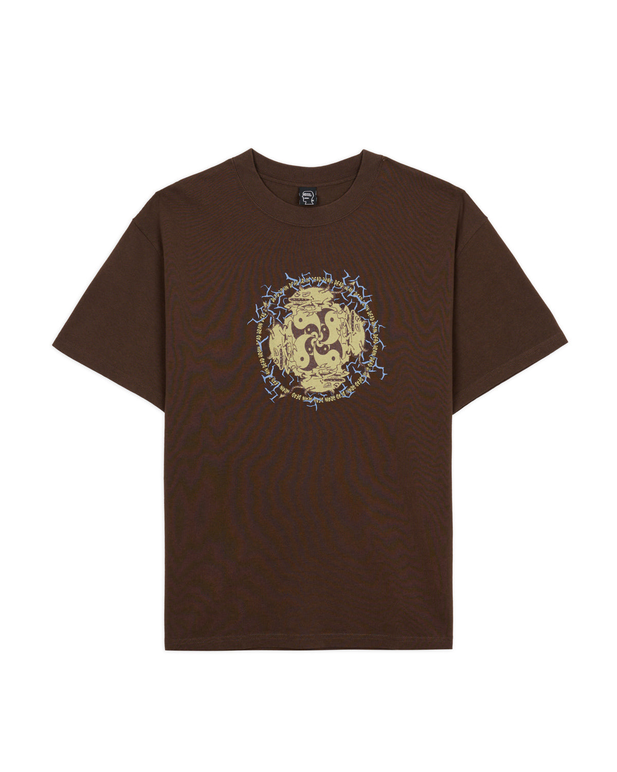Yin Yang Run T-shirt - Brown – Brain Dead