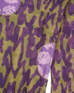 Yumiko Layered Hyper Mesh Top - Purple 3