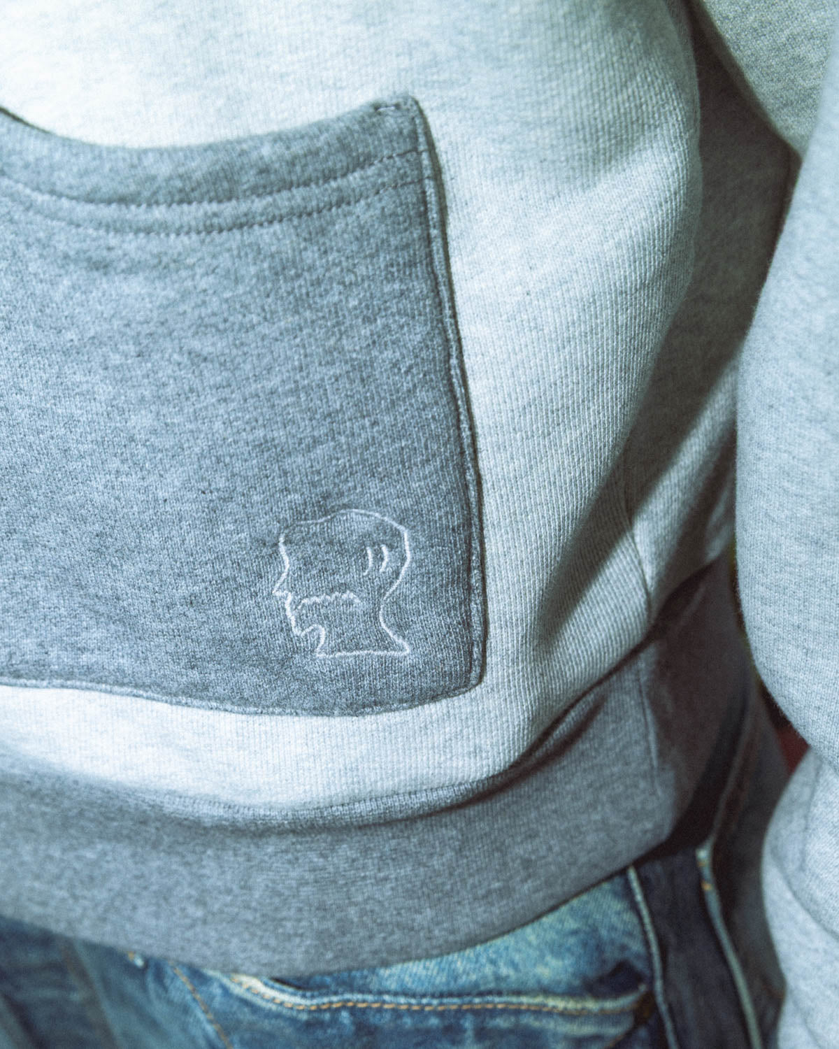 Zip Hoodie - Heather Grey 6