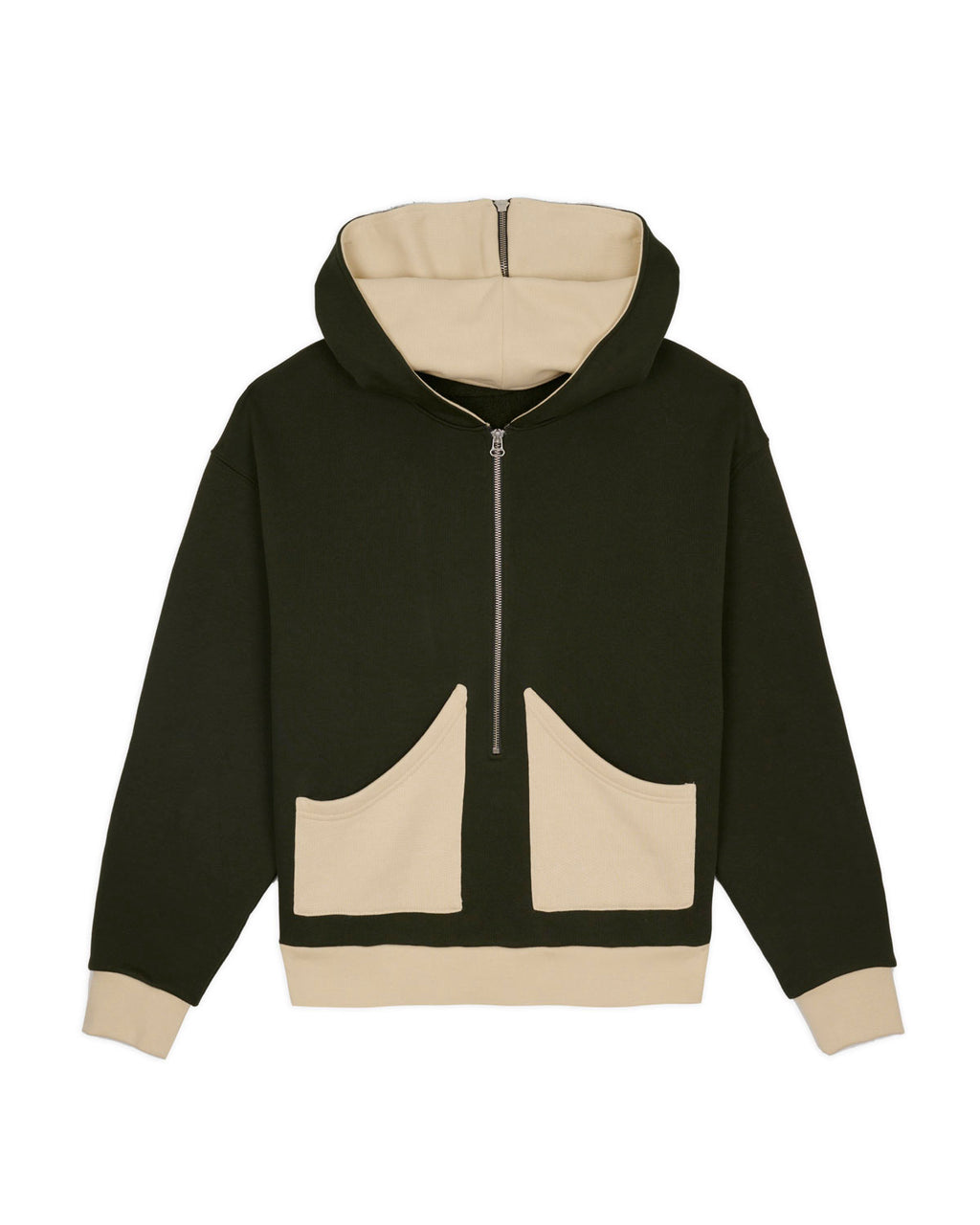 Zip Hoodie - Green