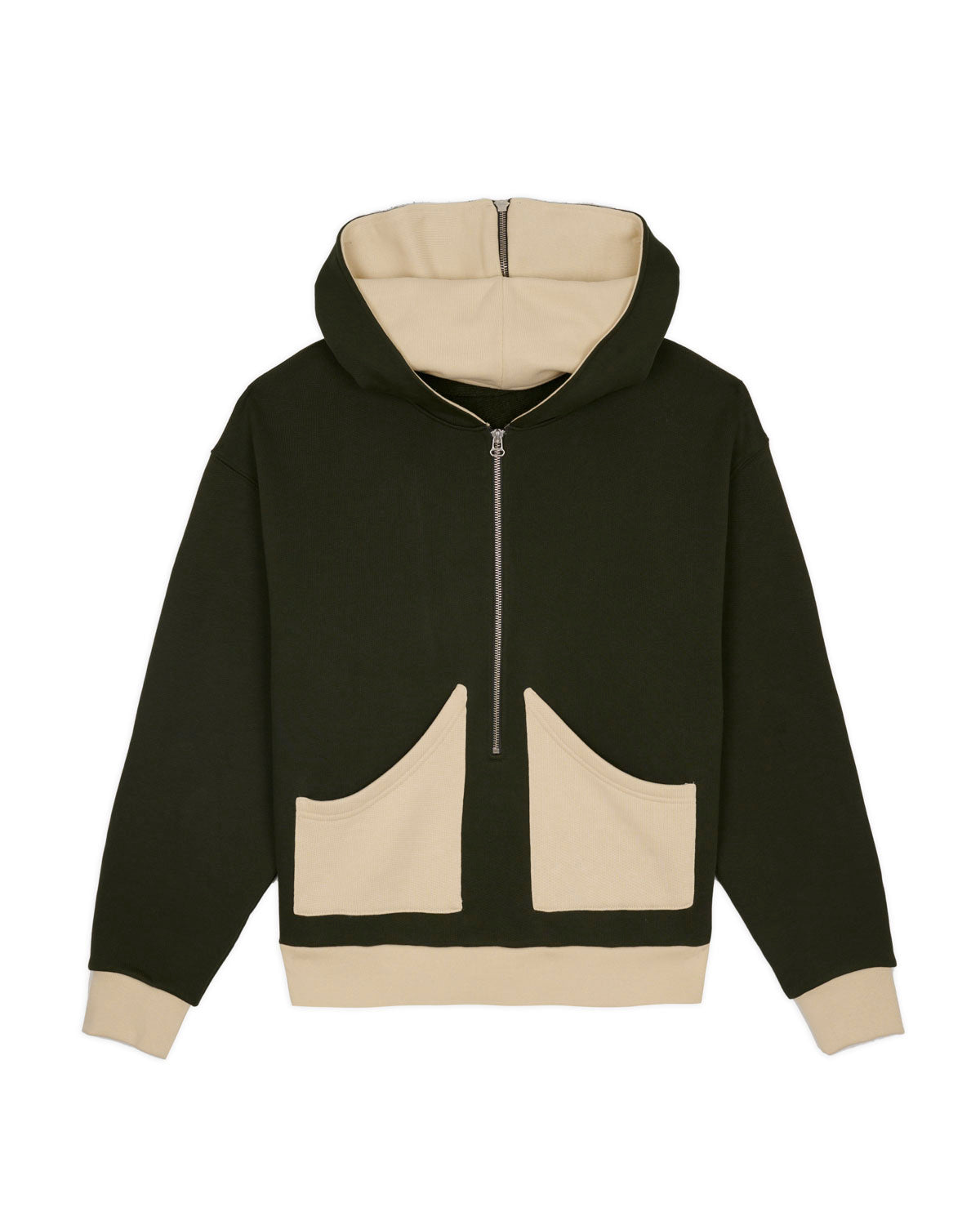 Zip Hoodie - Green 1