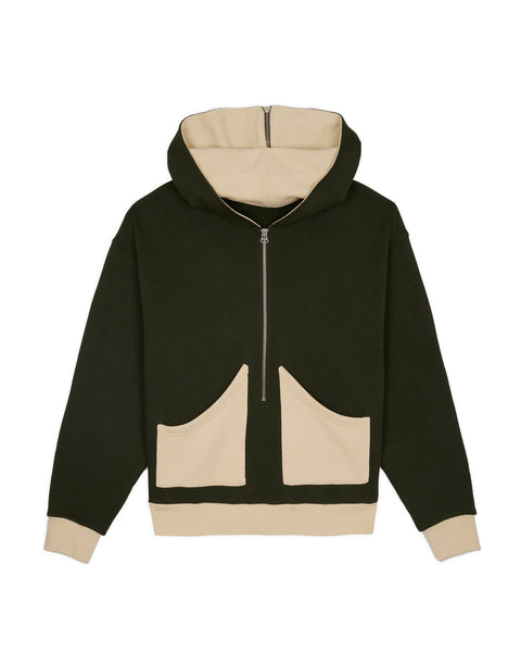 braindead Zip Jacket (最終値下げ) Zip_Hoodie_Green_Front_optimiz