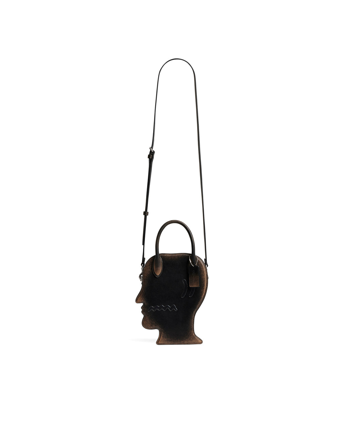 Brain Dead x Coach Head Shape Bag - Black/Brown 3