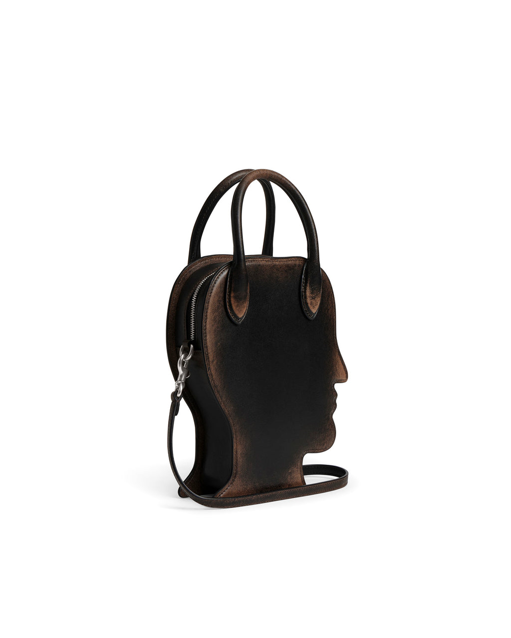 Brain Dead x Coach Head Shape Bag - Black/Brown 7