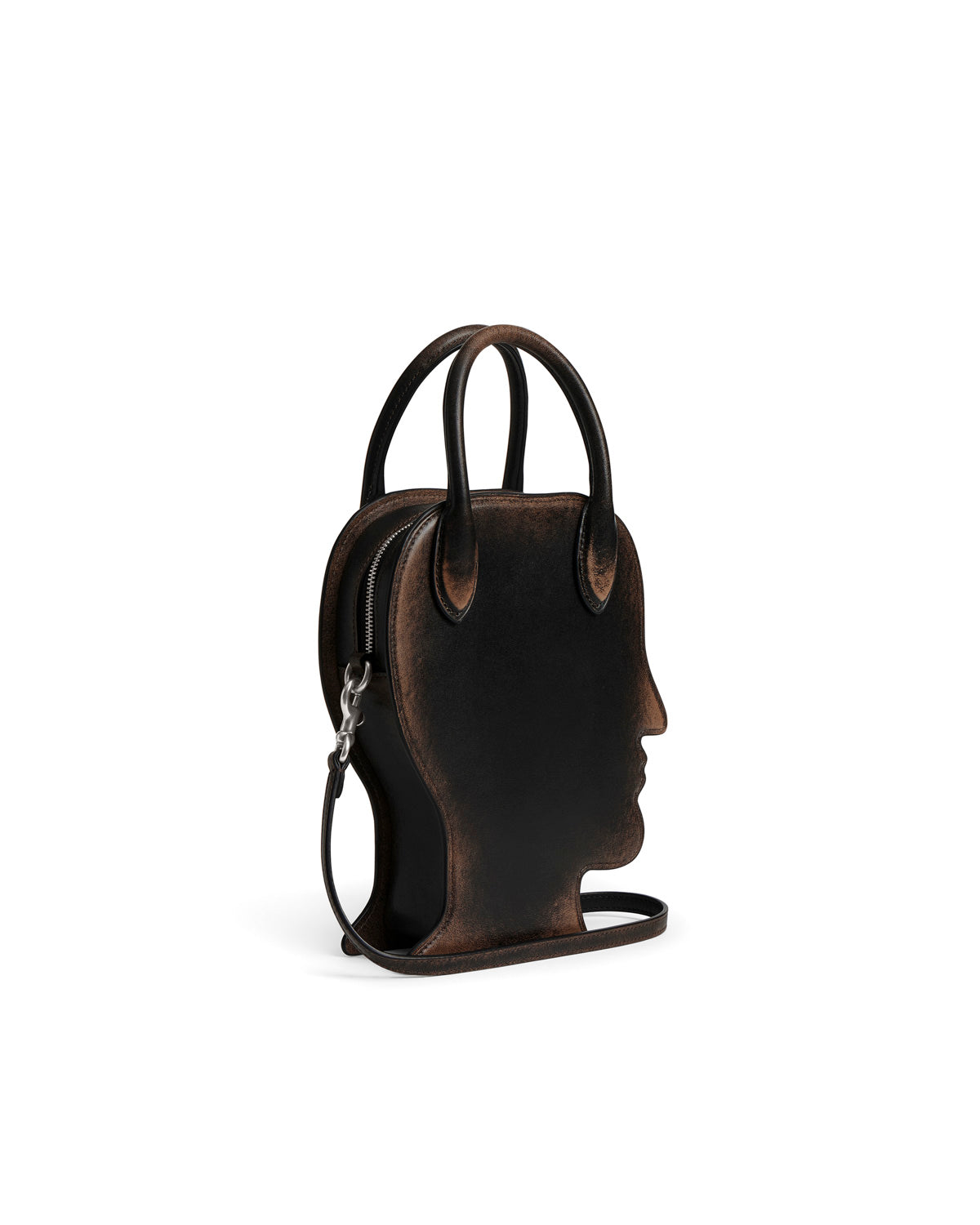 Brain Dead x Coach Head Shape Bag - Black/Brown 7