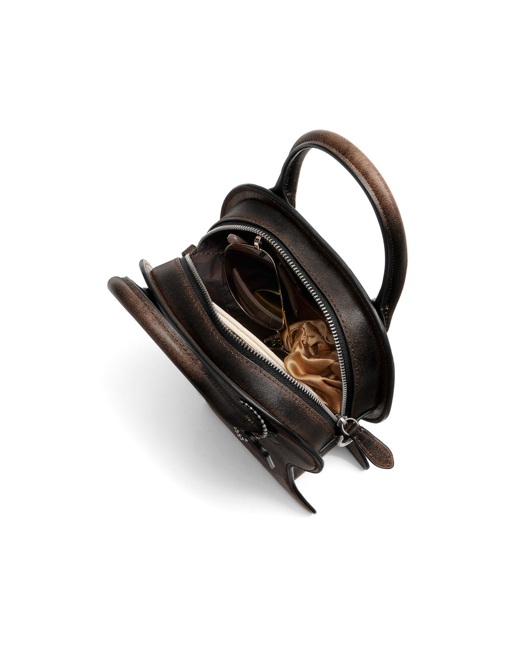 Brain Dead x Coach Head Shape Bag - Black/Brown 9