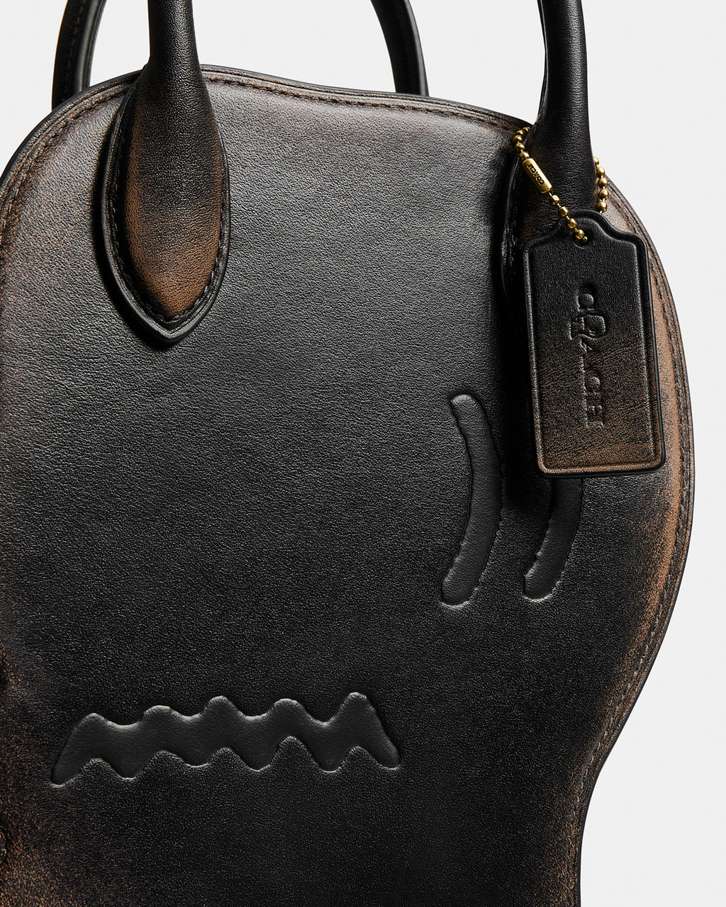 Brain Dead x Coach Head Shape Bag - Black/Brown 5