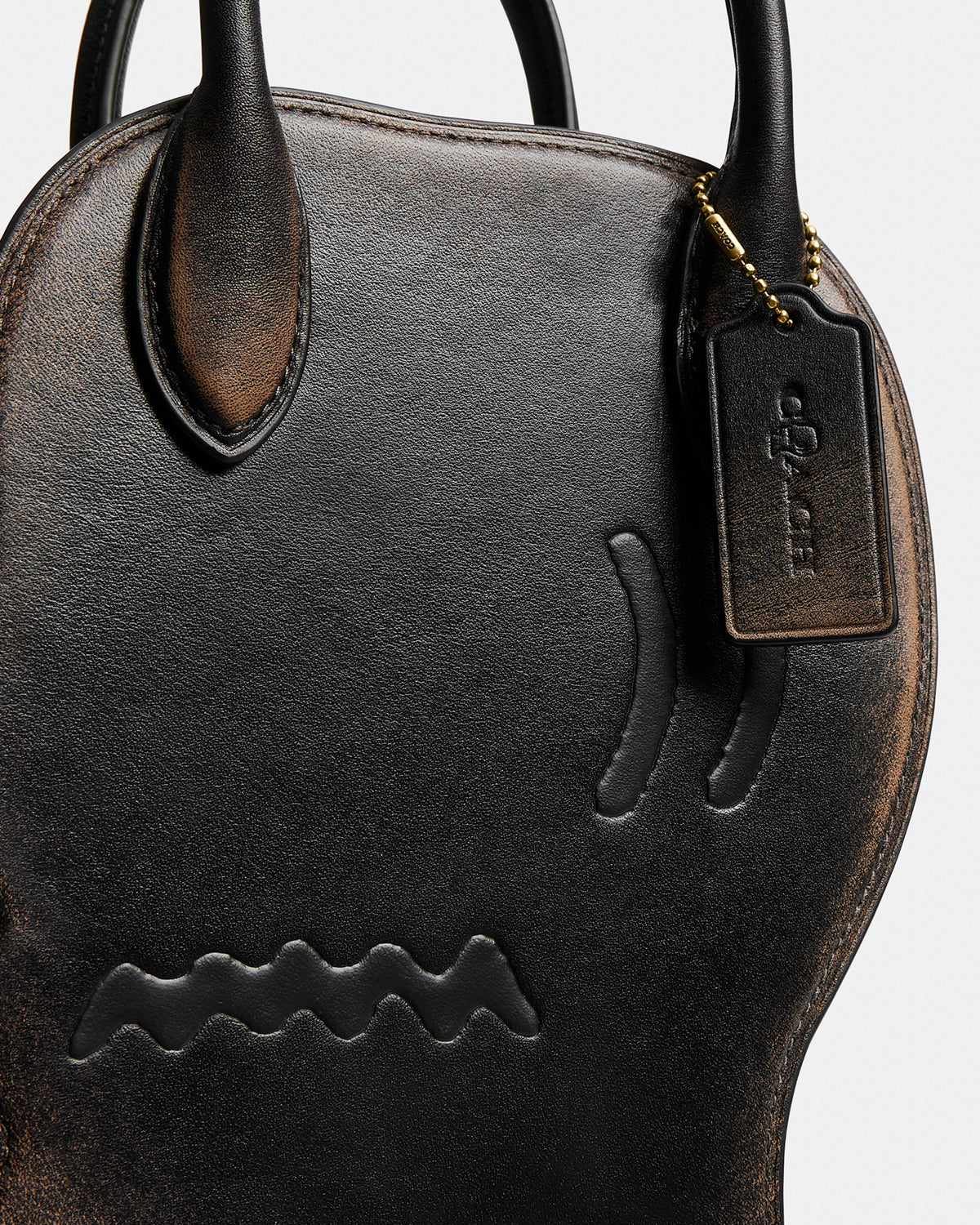 Brain Dead x Coach Head Shape Bag - Black/Brown 5