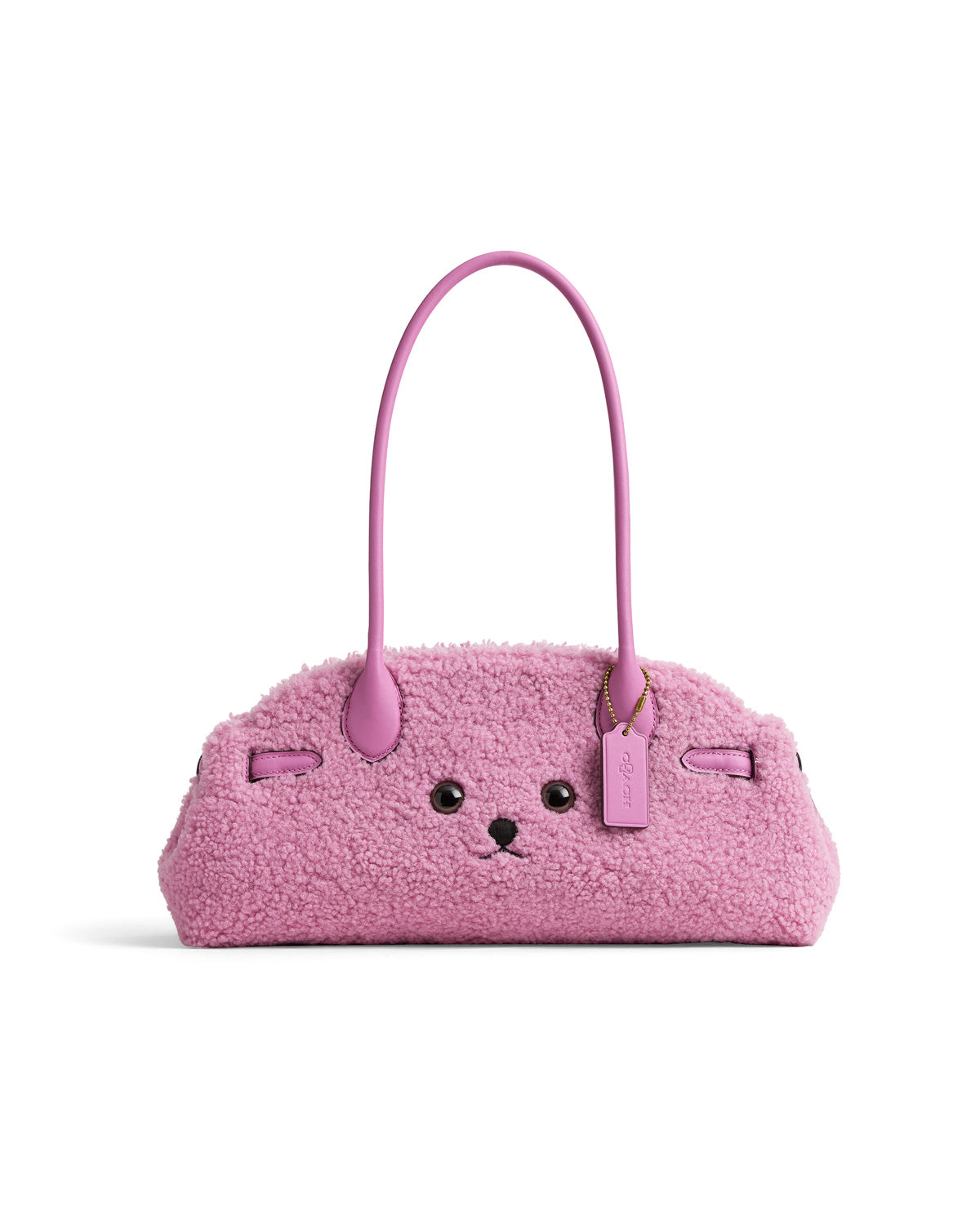 Brain Dead x Coach Shearling Trim Character Empire Carryall 34 - Fuchs