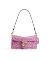 Brain Dead x Coach Signature Jacquard Soft Tabby Shoulder Bag 26 - Fuchsia