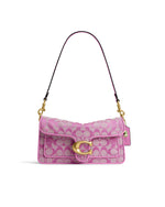 Brain Dead x Coach Signature Jacquard Soft Tabby Shoulder Bag 26 - Fuchsia 1