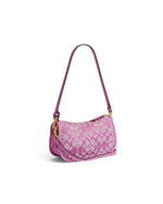 Brain Dead x Coach Signature Jacquard Twin Turnlock Waverly Bag - Fuchsia 4
