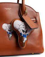 Brain Dead x Coach Burnished Kachi Mouse Empire Carryall 21 with Charm - Amber Brown 2
