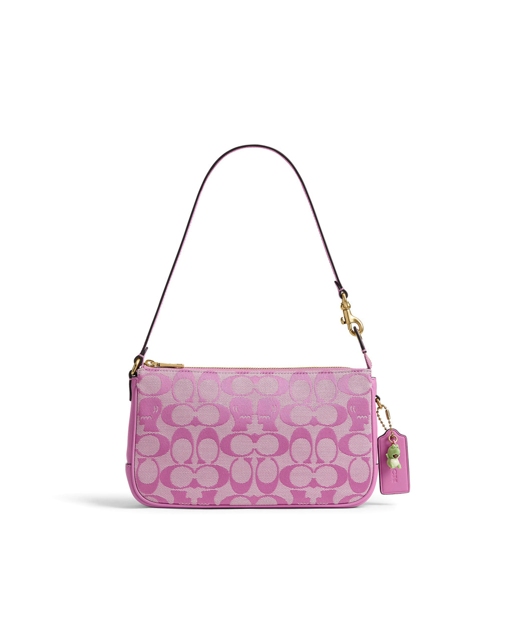Brain Dead x Coach Signature Jacquard Plaza Bag - Fuchsia 1