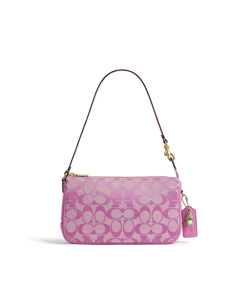 Brain Dead x Coach Signature Jacquard Plaza Bag - Fuchsia