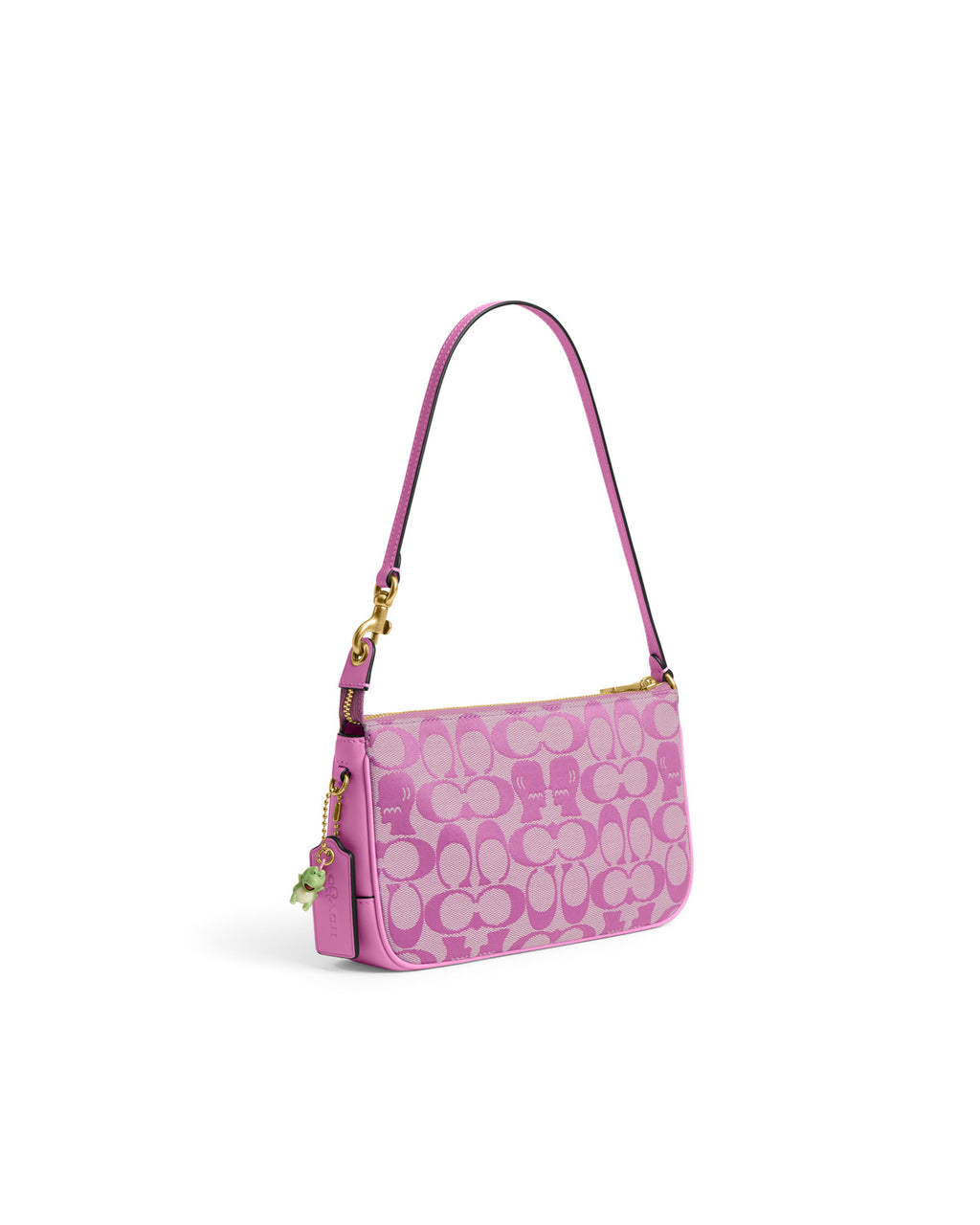 Brain Dead x Coach Signature Jacquard Plaza Bag - Fuchsia 4