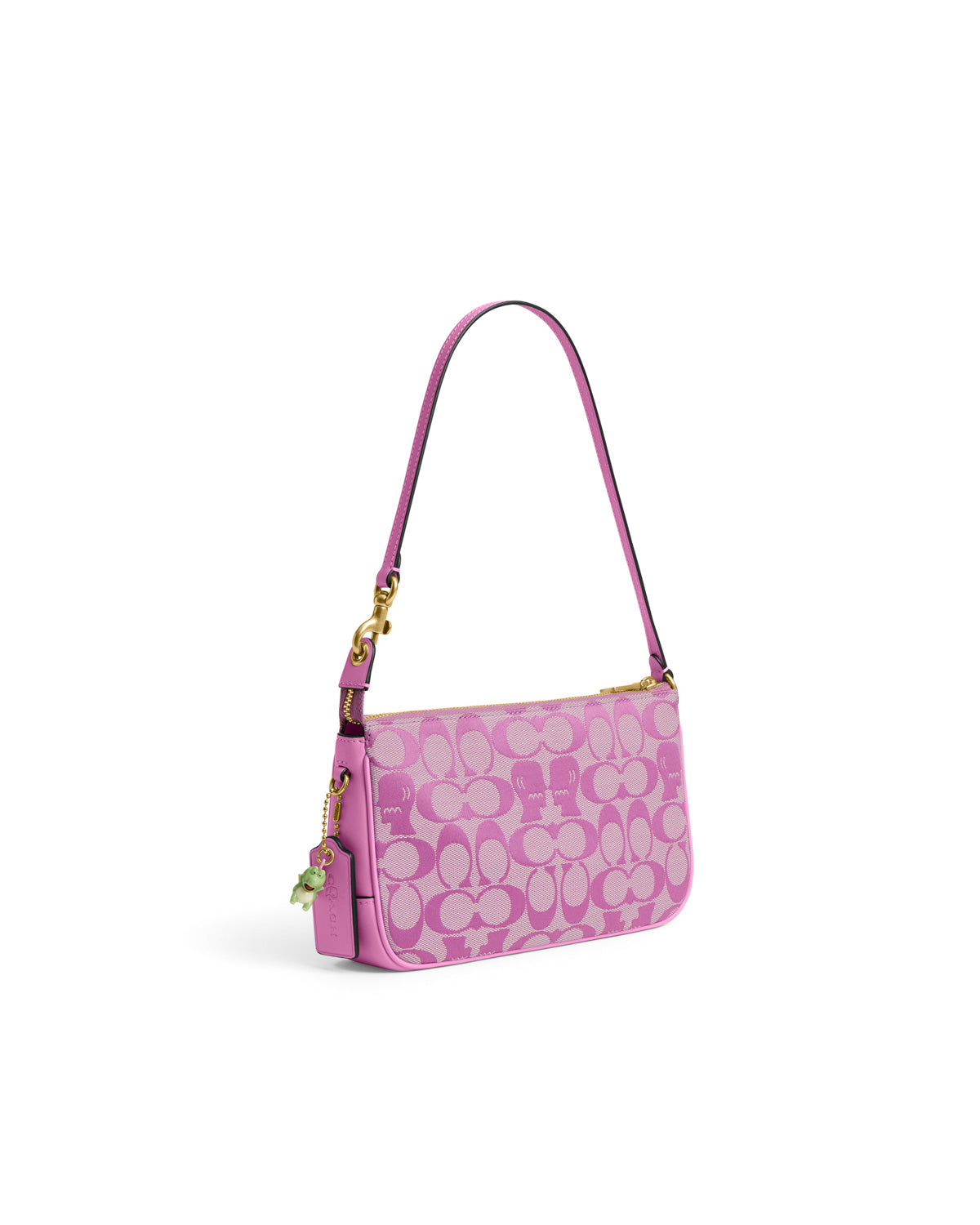 Brain Dead x Coach Signature Jacquard Plaza Bag - Fuchsia 4