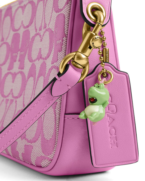Brain Dead x Coach Signature Jacquard Plaza Bag - Fuchsia 2