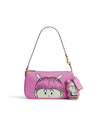 Brain Dead x Coach Xerx Alien Print Plaza Bag with Charm - Pink Multi