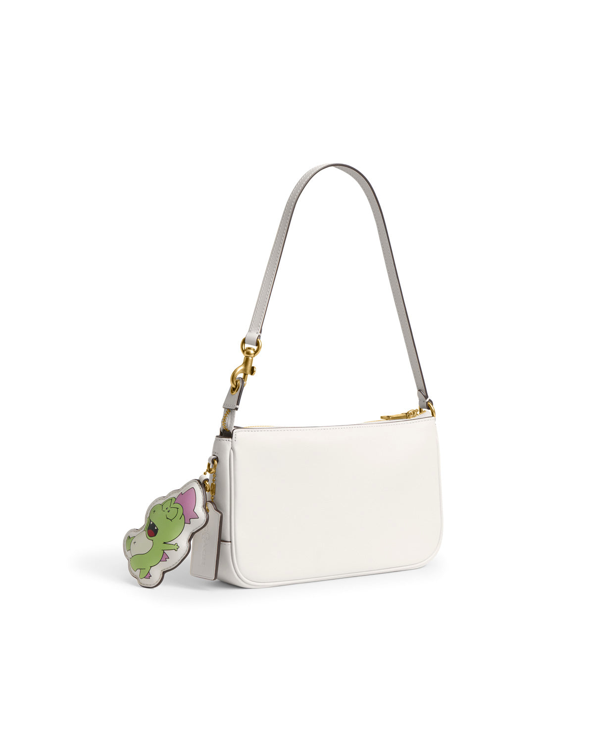 Brain Dead x Coach Darby Dino Print Plaza Bag with Charm - Chalk Multi	 5