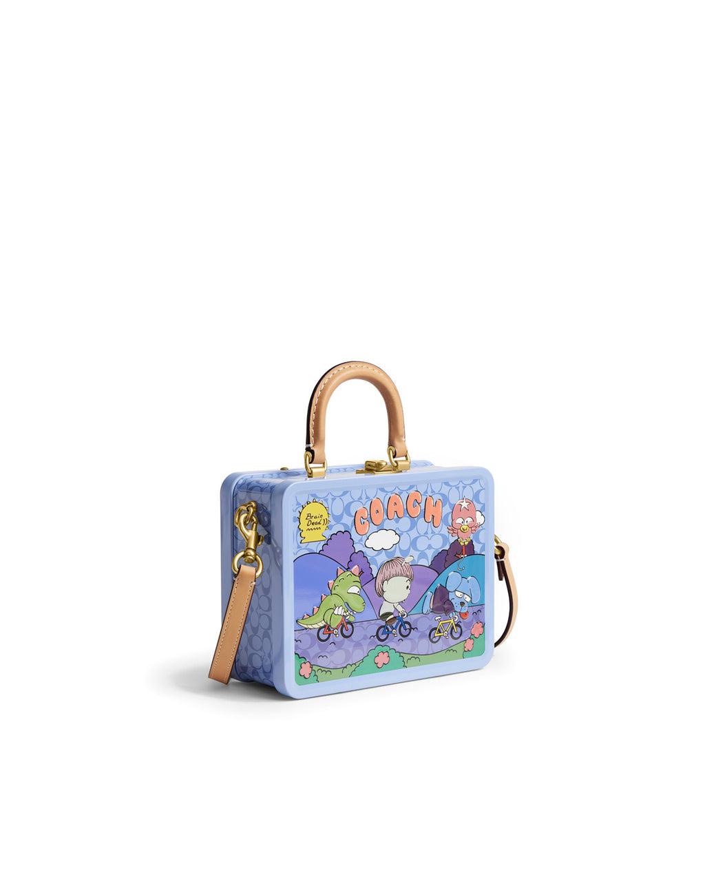 Brain Dead x Coach Lunch Box - Purple Multi	 7