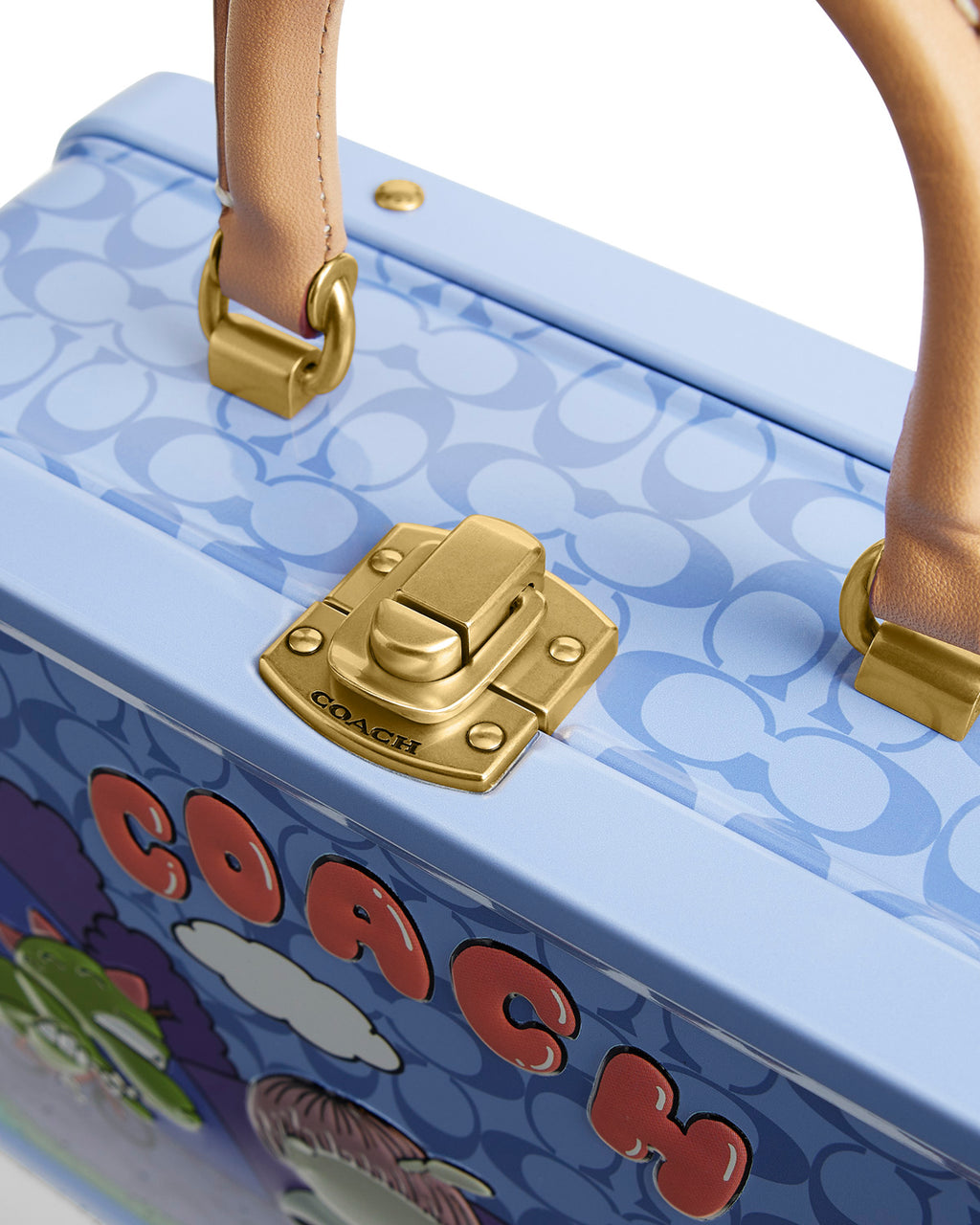 Brain Dead x Coach Lunch Box - Purple Multi	 5