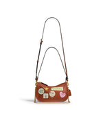 Brain Dead x Coach Burnished Waverly Bag with Patches - Amber Brown	 7
