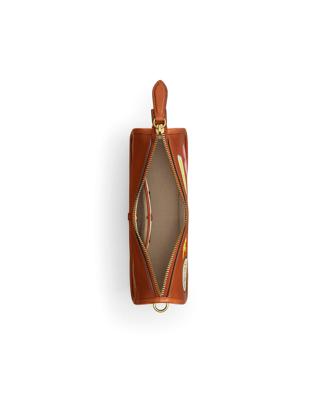 Brain Dead x Coach Burnished Waverly Bag with Patches - Amber Brown	 5