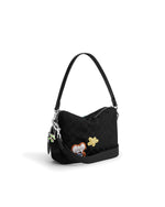 Brain Dead x Coach Signature Nylon Dakota Crossbody with Patches - Black 3