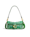 Brain Dead x Coach Signature Jacquard Soft Tabby Shoulder Bag 26 - Kelly Green