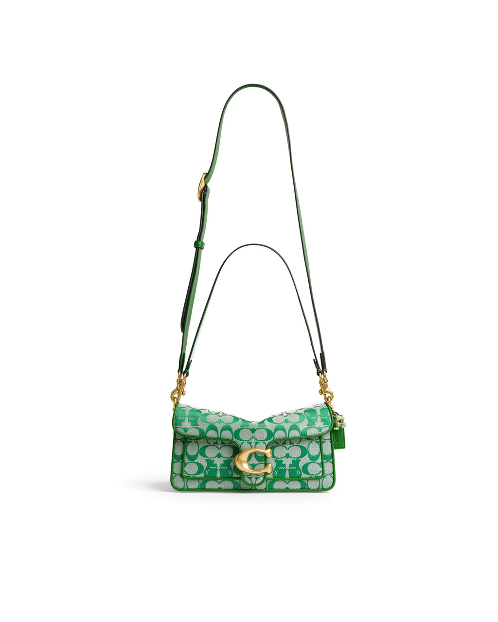 Brain Dead x Coach Signature Jacquard Soft Tabby Shoulder Bag 26 - Kelly Green 7
