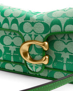 Brain Dead x Coach Signature Jacquard Soft Tabby Shoulder Bag 26 - Kelly Green 2