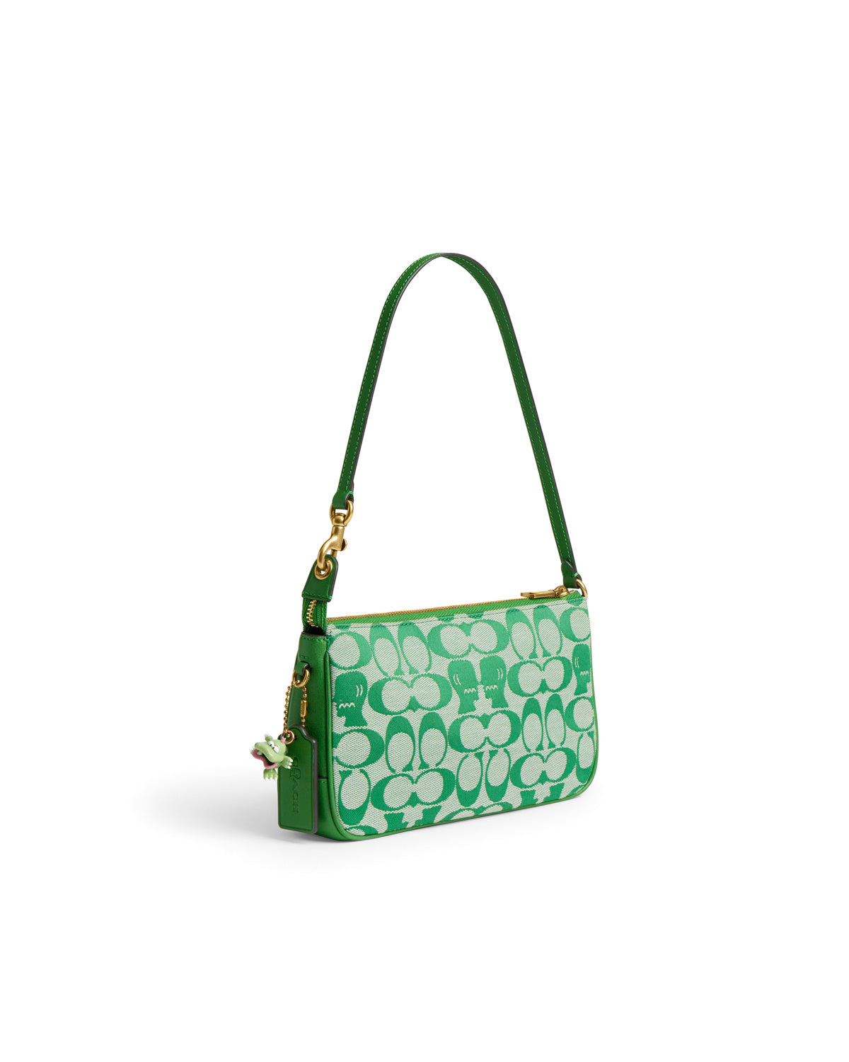Brain Dead x Coach Signature Jacquard Plaza Bag - Kelly Green 4