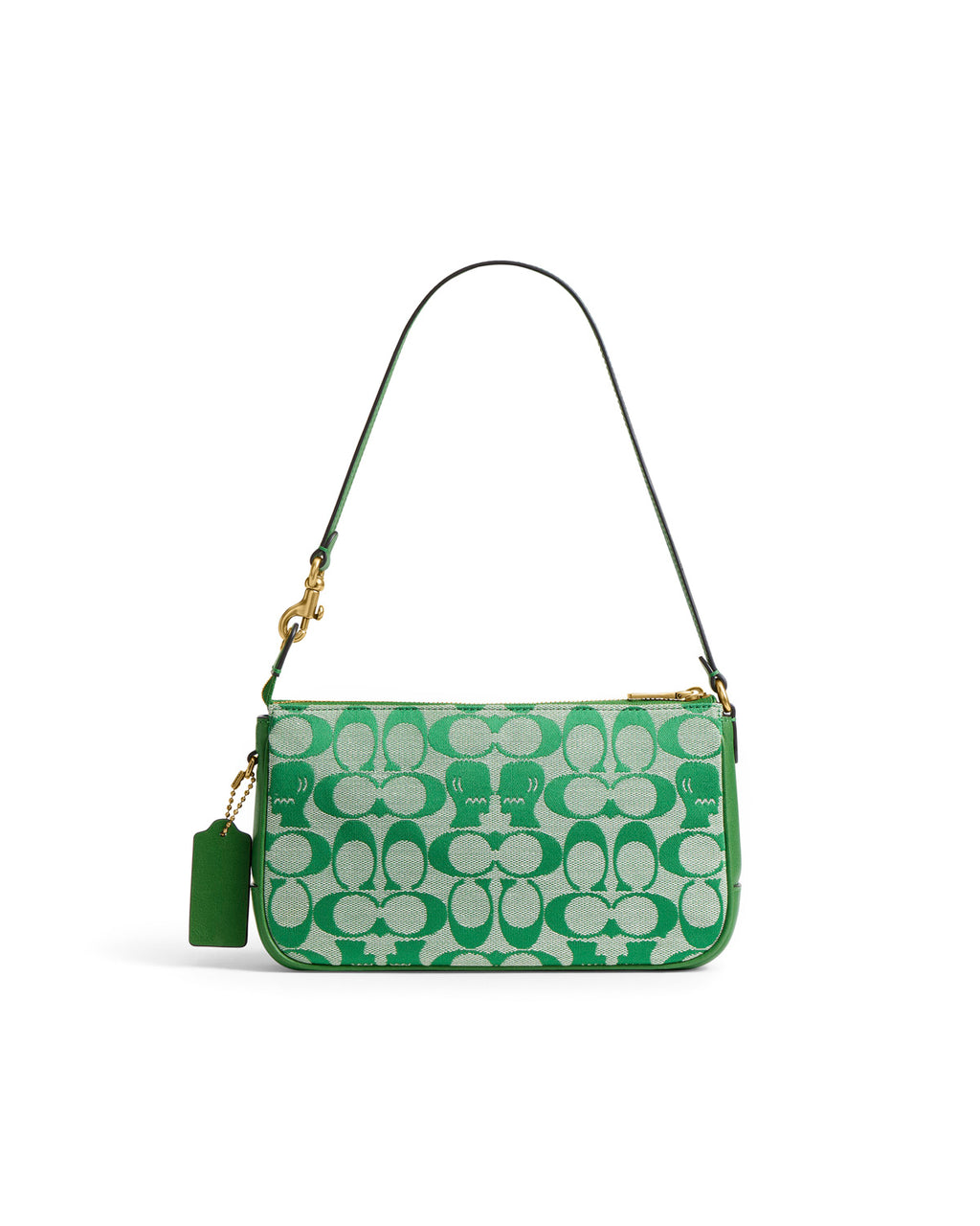 Brain Dead x Coach Signature Jacquard Plaza Bag - Kelly Green 5