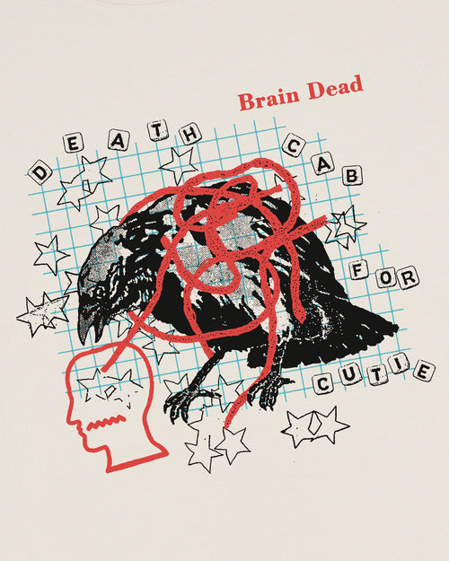 Brain Dead x Death Cab For Cutie T-shirt - Natural 2