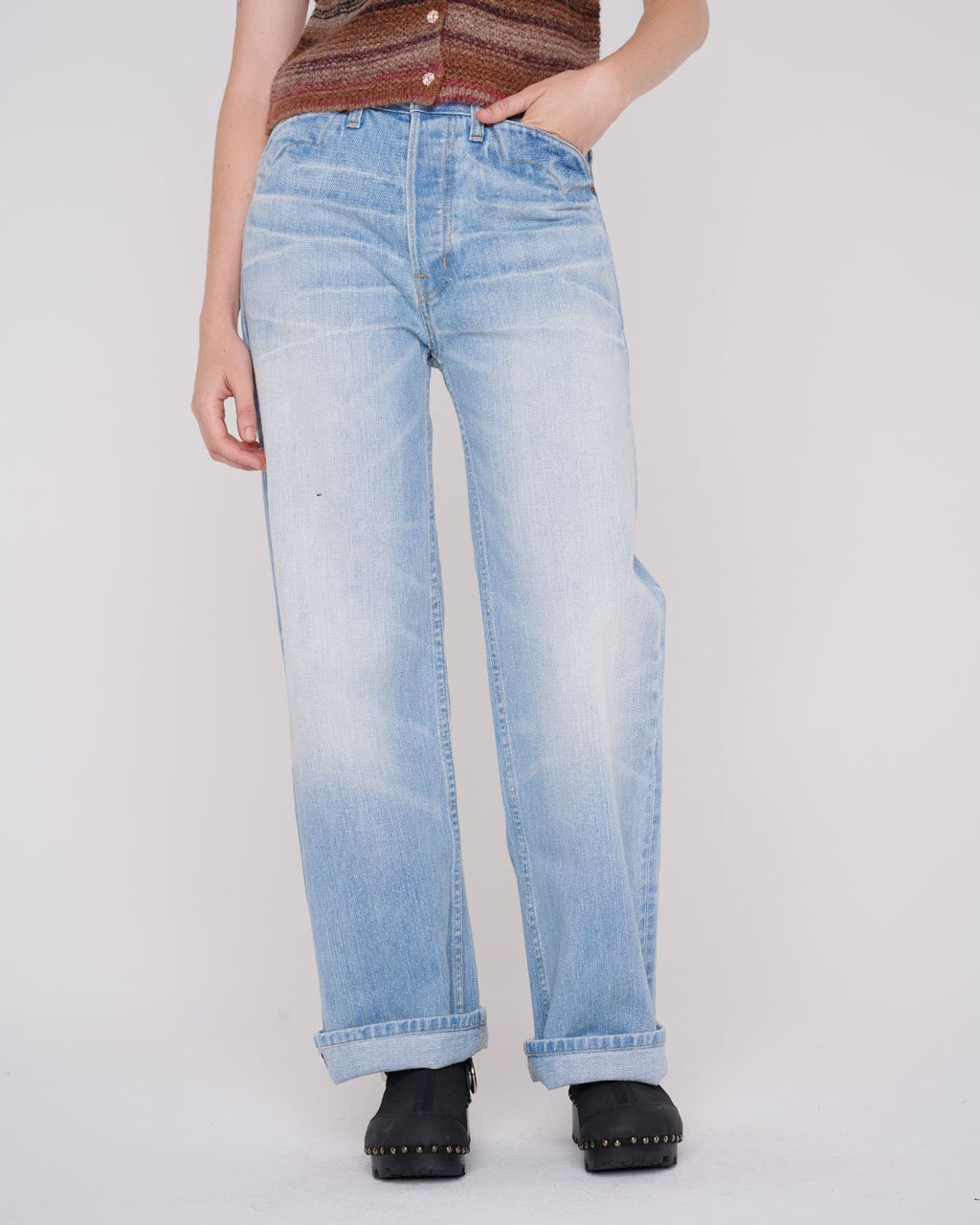 Type 02 14.7oz Denim Pant - Light Washed Indigo 10