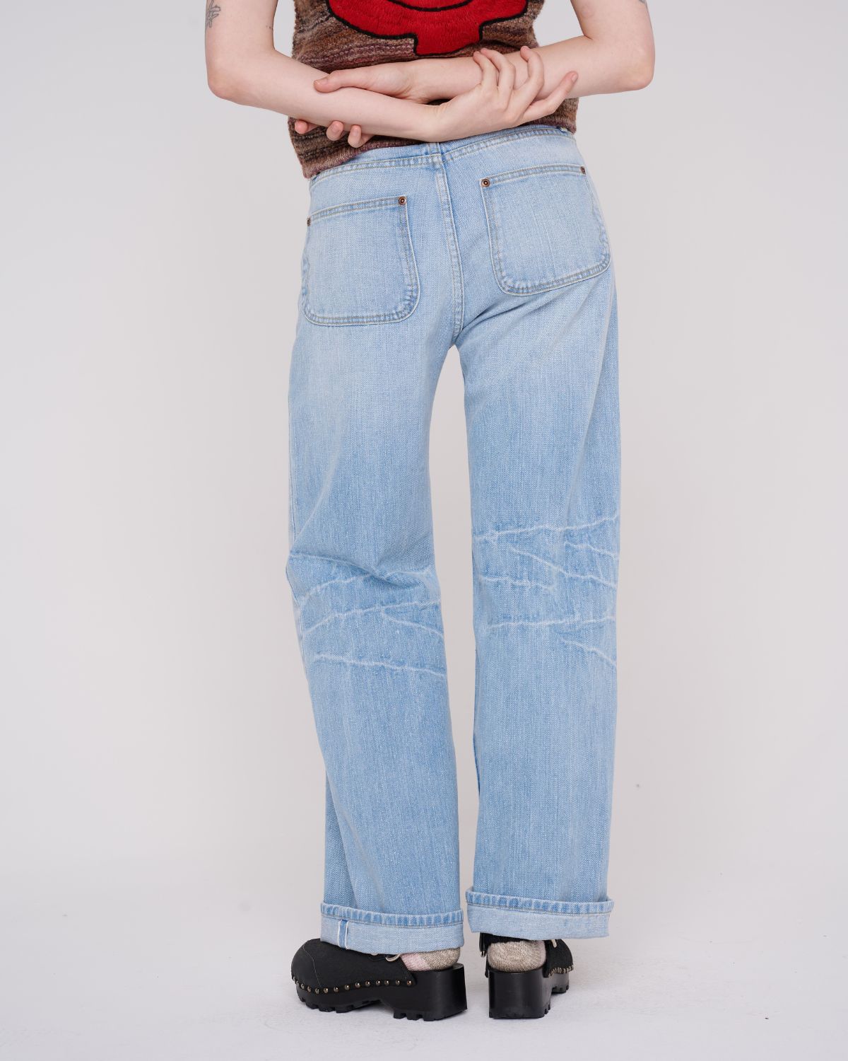 Type 02 14.7oz Denim Pant - Light Washed Indigo 12