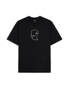 Brain Dead Logo Head T-shirt - Black