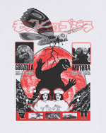 Brain Dead x Godzilla Mothra vs. Godzilla T-shirt - White 3