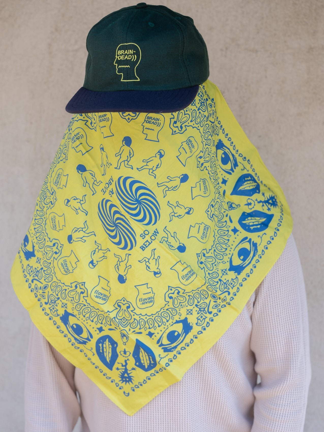 2015 BRAIN DEAD ×Tim Head ブランケット 2015 BRAIN DEAD ×Tim Head