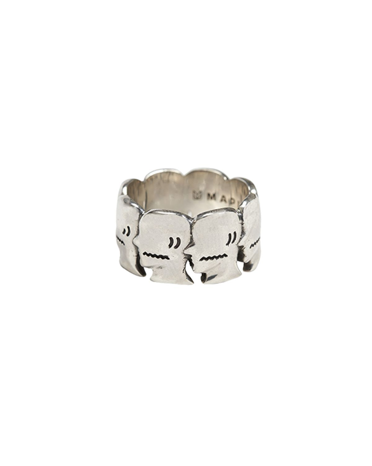 Brain Dead x Maple Steel Head Ring - Silver