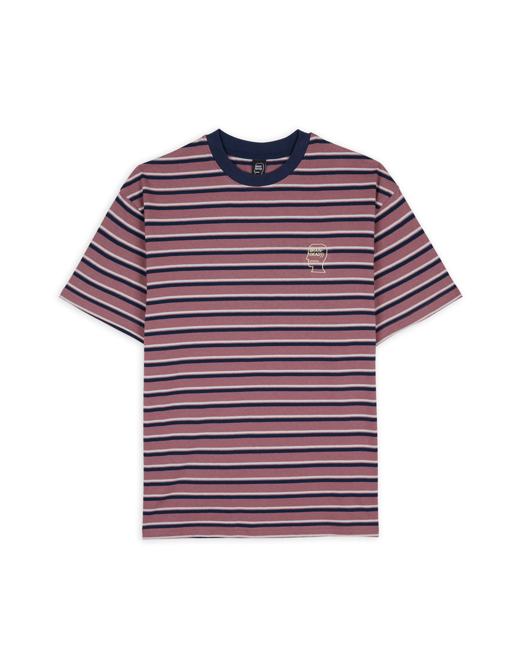94 Striped T-Shirt - Dusty Rose Multi 1