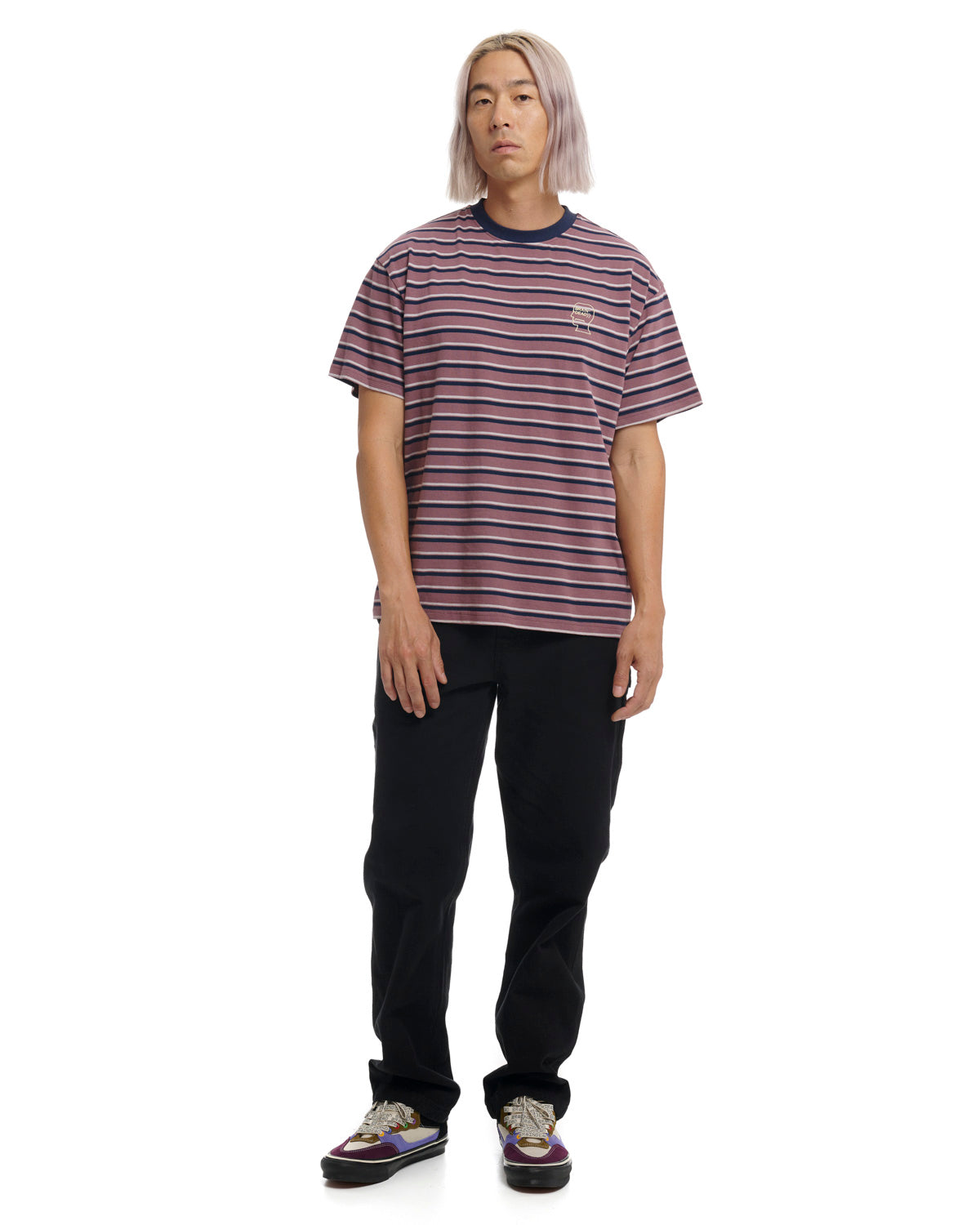 94 Striped T-Shirt - Dusty Rose Multi