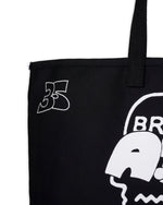 Brain Dead x A.P.C. Logohead Steele Tote Bag - Black 3